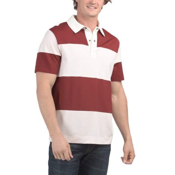 BOGNER Red Lagos 6 Polo Shirt